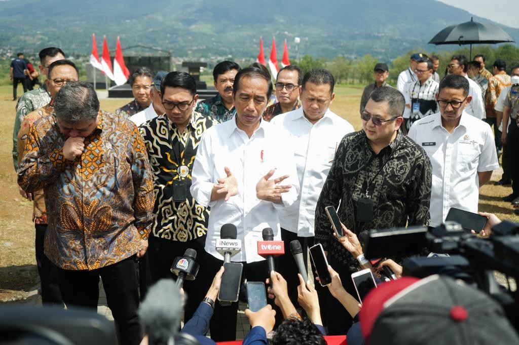 Jokowi Minta KEK Lido Lekas Diselesaikan: Ini Barang Baru untuk Negara Kita. (Foto Istimewa)