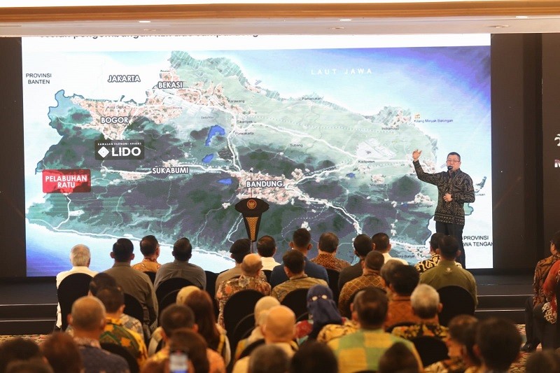 KEK Lido Diresmikan, Hary Tanoesoedibjo: Jadi Kebanggaan Nasional dan Internasional. (Foto MNC Media).