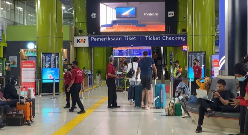 Stasiun Gambir Bakal Dipadati Pemudik Sepekan Jelang Lebaran (Foto: MNC Media/ Riana Rizkia)