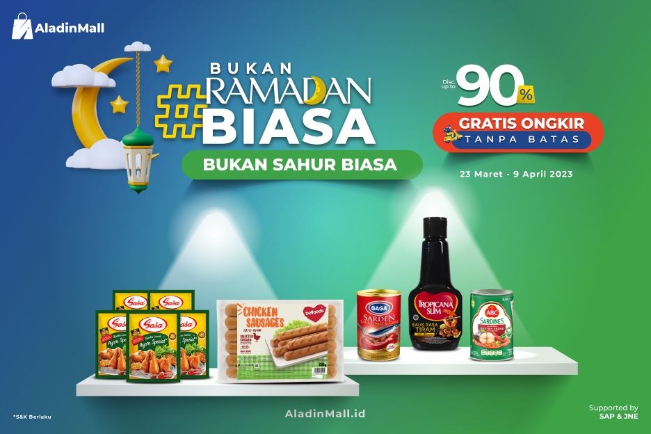 Sahur Berburu Diskon Sampai 90 Persen di AladinMall (FOTO: MNC Media)