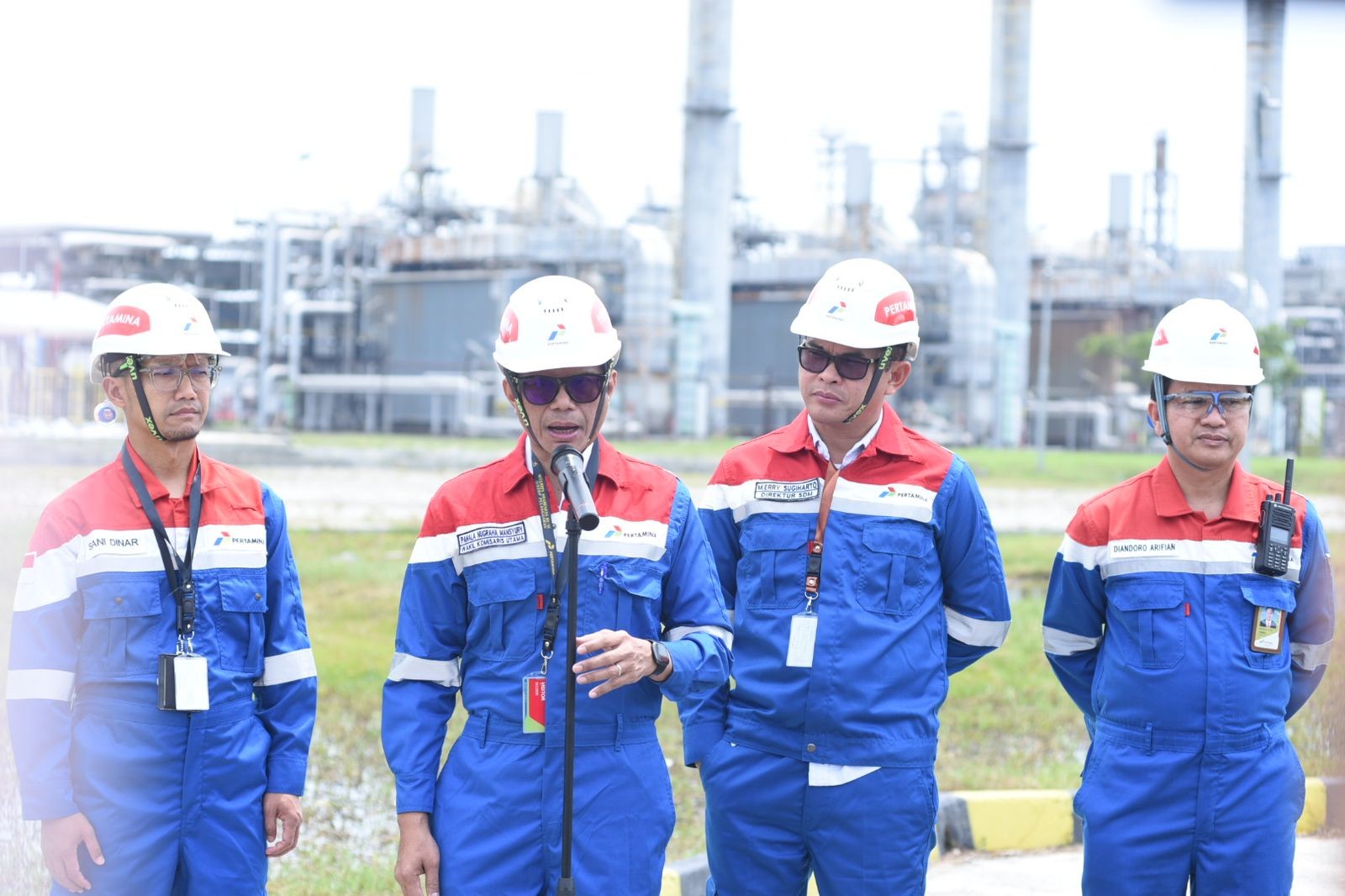 Wakil Komut Tegaskan Pertamina Terus Perkuat Budaya Kerja Berbasis Safety. Foto: dok. Pertamina.