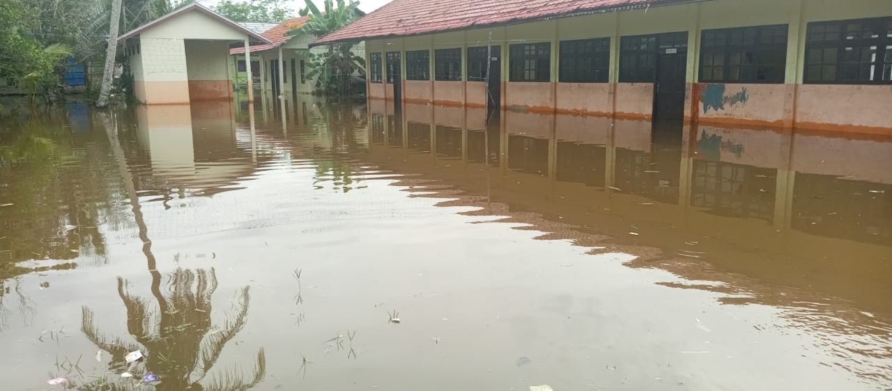 Barito Selatan Terendam Banjir, 15.268 Jiwa Terdampak. (Foto: MNC Media)