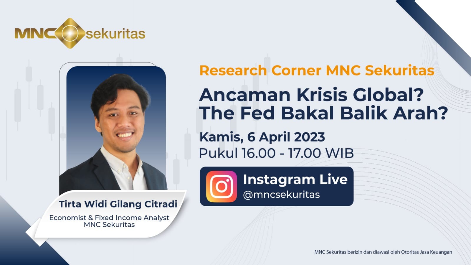 Ancaman Krisis Global, The Fed Bakal Balik Arah?. (Foto: MNC Media)