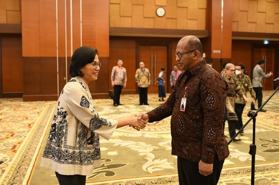 Yudistian Yunus Resmi Jadi Dirut Geo Dipa Energi, Sri Mulyani Beri Pesan Ini. (Foto MNC Media)