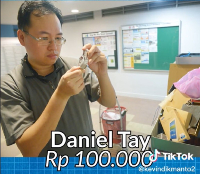 Ini Nih Manusia Terhemat di Dunia, Pengeluarannya Cuma Rp100 Ribu Setahun (Foto TikTok @kevindikmato2)
