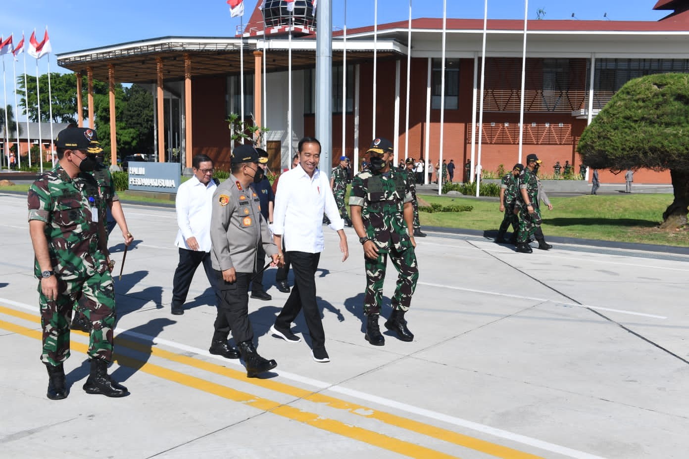 Usai Cek Harga Pangan, Jokowi akan Tinjau Kesiapan Mudik di Pelabuhan Merak. (Foto: MNC Media)