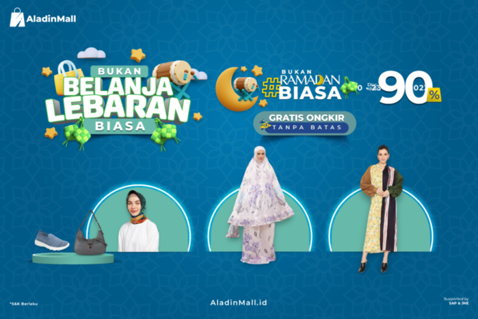 Serbu Baju Lebaran di AladinMall, Diskonnya Sampai Dengan 90 Persen. (Foto: MNC  Media)