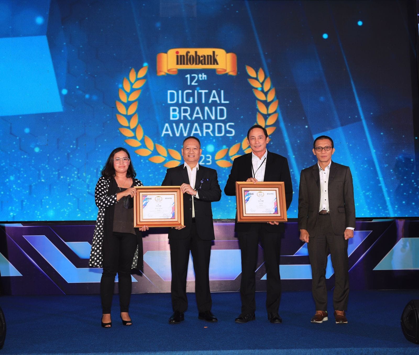 bank bjb Libas Delapan Penghargaan Ajang Infobank Digital Brand Recognition 2023. (Foto Istimewa bank bjb)