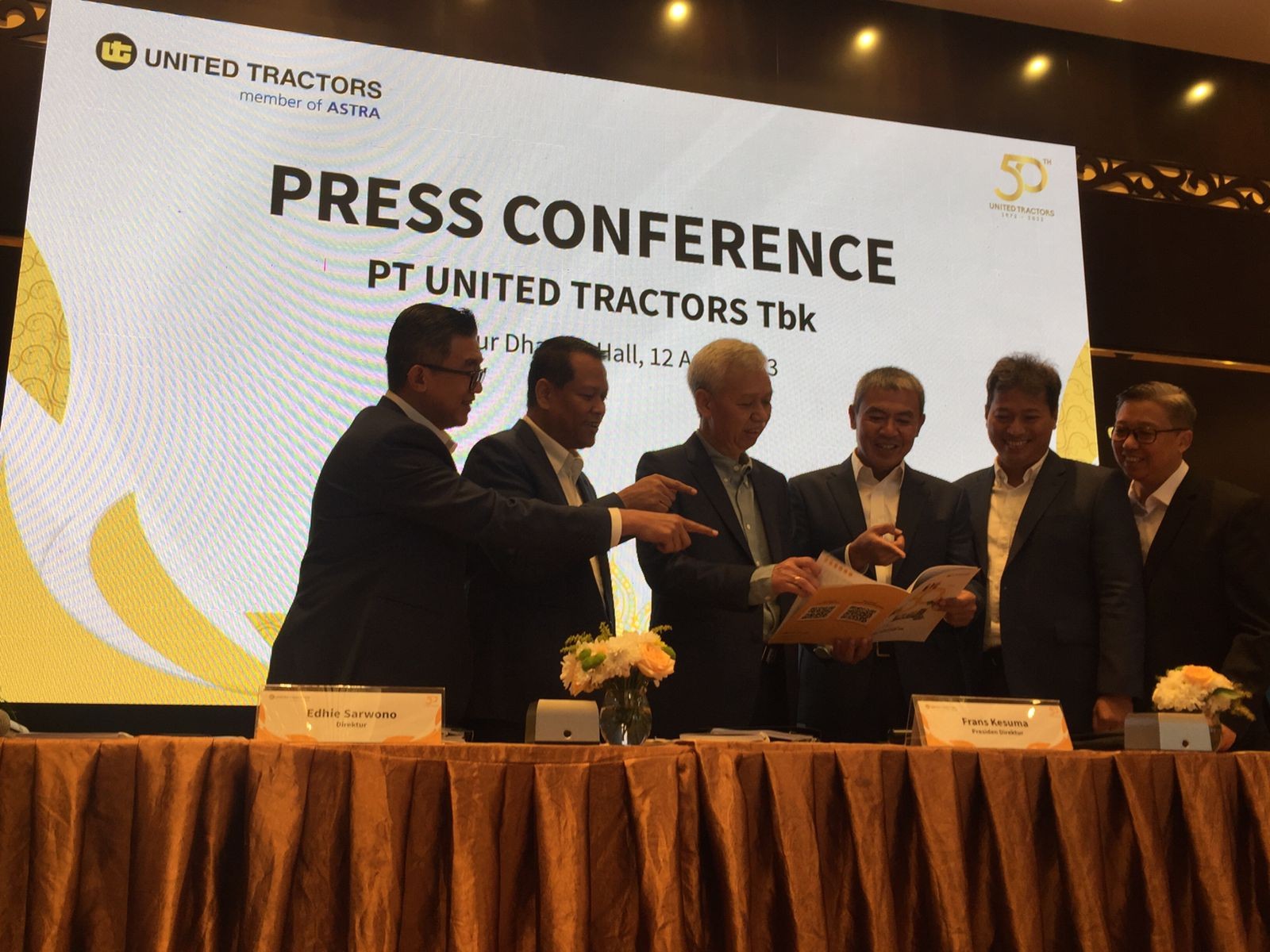 United Tractors (UNTR) Siap Akuisisi Perusahaan Panas Bumi Senilai Rp1,25 Triliun  (Foto: MNC Media)