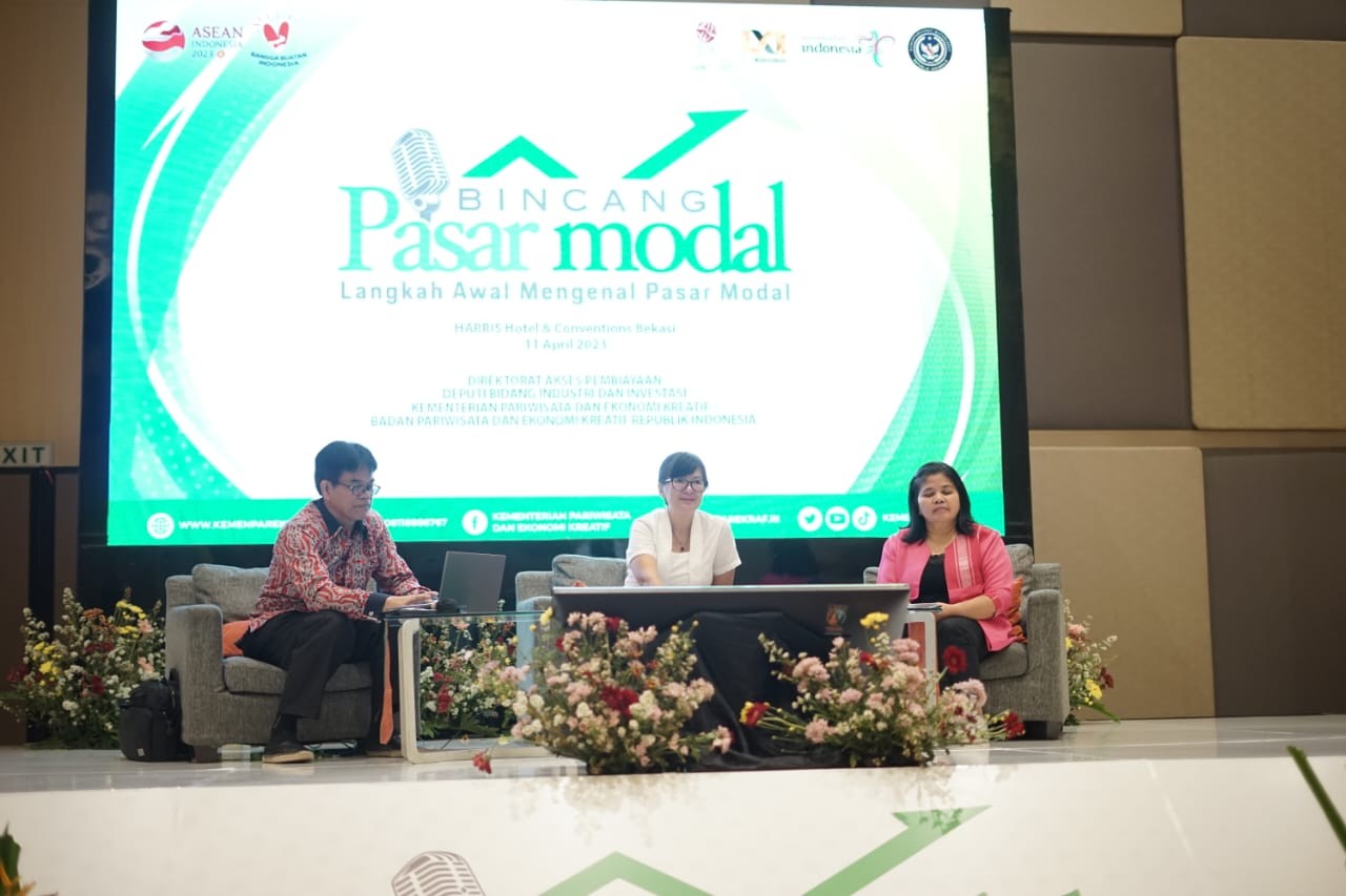 Kemenparekraf Gelar Literasi Pasar Modal untuk Pelaku Parekraf Bekasi (Foto: MNC Media)