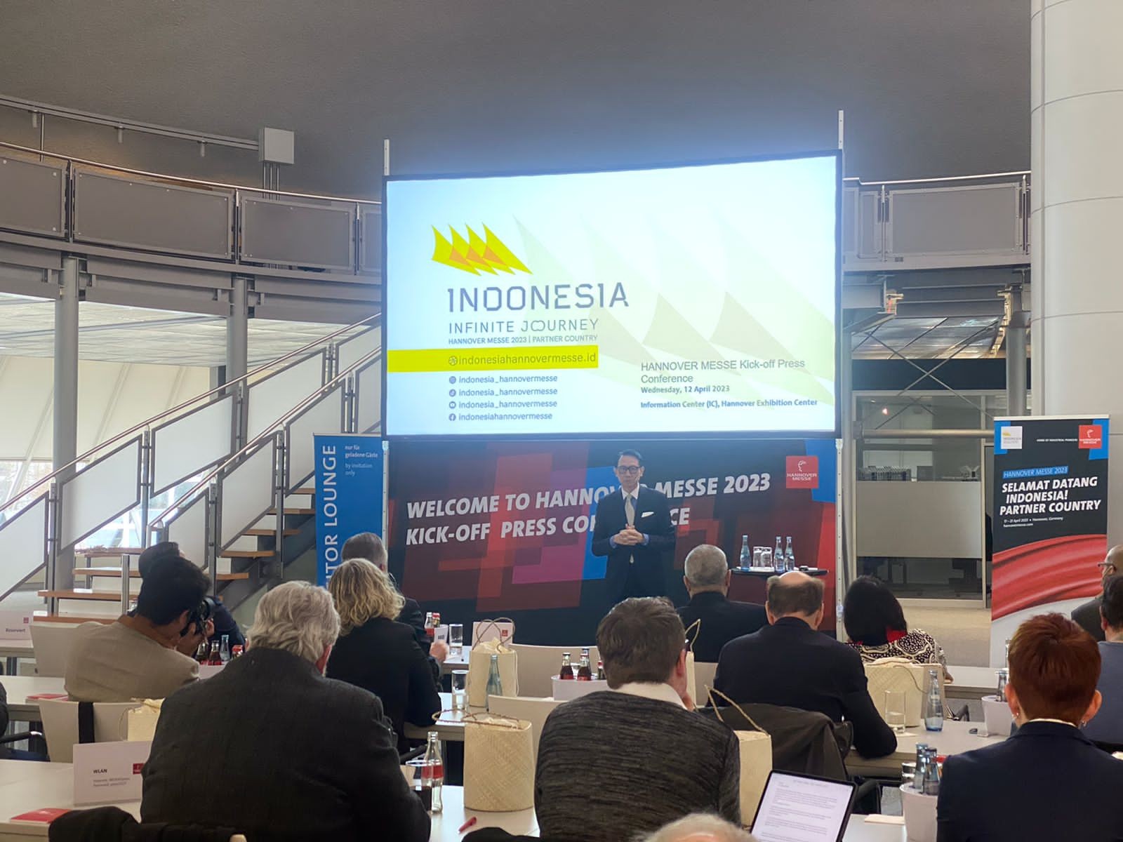 Otomotif Indonesia 'Unjuk Gigi' Teknologi AI di Gelaran Hannover Messe 2023 (FOTO:MNC Media)