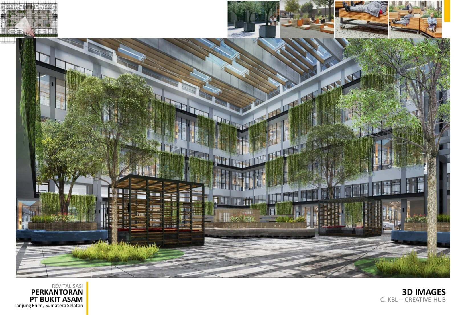 Terapkan Green Building, Kantor Pusat Bukit Asam Bakal Pakai PLTS Atap. (Foto: PTBA/Adv)