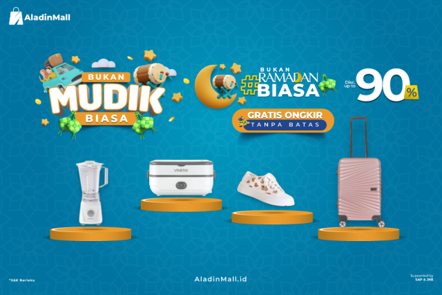 Mau Mudik Lebaran? Cek Berbagai Kebutuhan Ini di AladinMall (Foto: MNC Media)