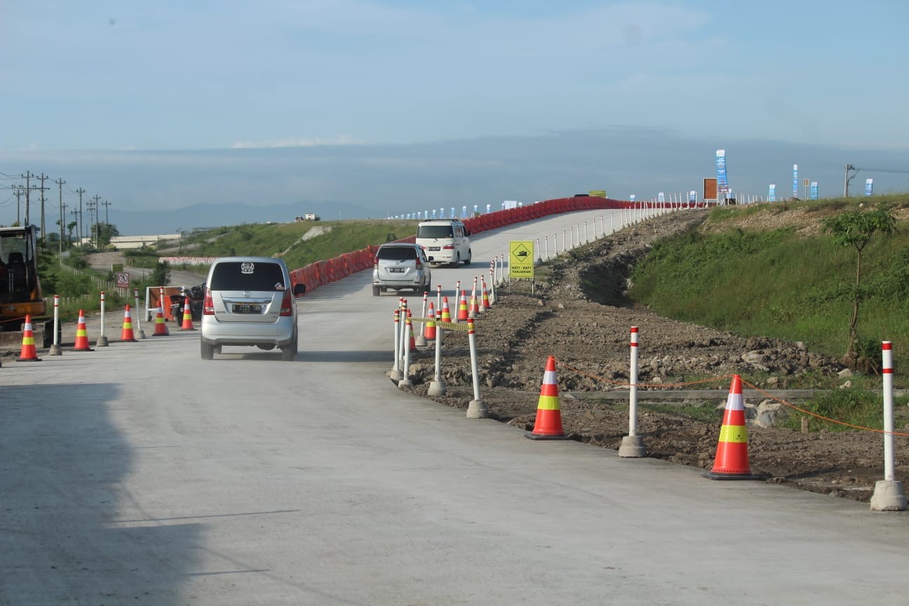 Tol Jogja-Solo Beroperasi Fungsional di Mudik Lebaran 2023. (Foto: MNC Media)