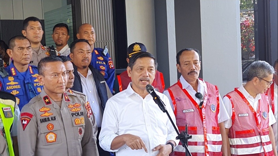 Ternyata Ini Enam Biang Kerok Terjadinya Antrean Kendaraan di Pelabuhan Ciwandan. (Foto Heri Purnomo/MPI)