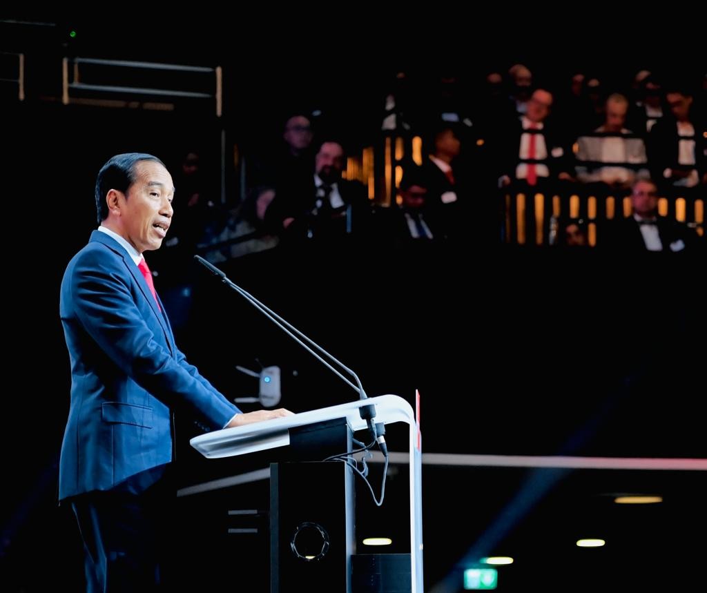 Hadiri Pembukaan Hannover Messe 2023, Jokowi: Indonesia Sangat Terbuka untuk Investasi. (Foto Setpres)
