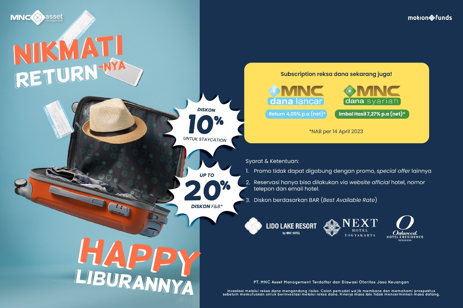 Investasi Seru, Liburan Bareng MNC Asset Management (FOTO:MNC Media)