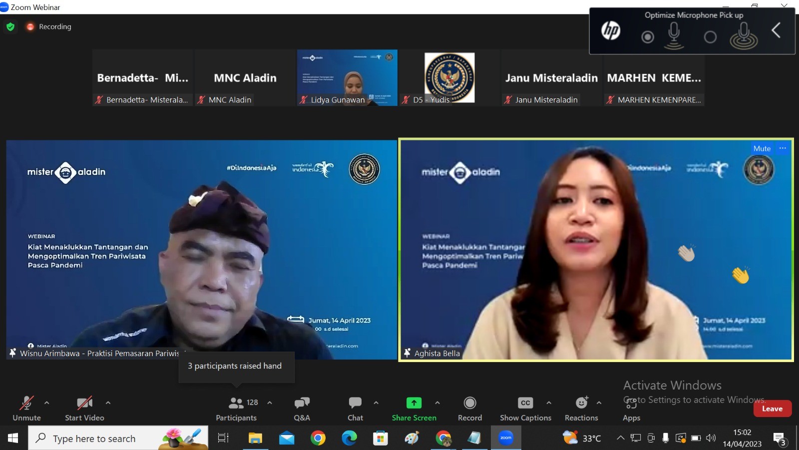 Jurus Jitu Taklukkan dan Optimalkan Tren Pariwisata 2023. (Foto MNC Media)