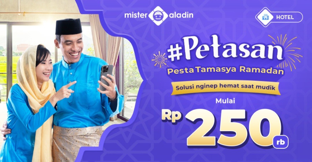 Belum Dapat Hotel untuk Mudik? Pesan di Mister Aladin Saja, Mulai Rp250 Ribu (FOTO:MNC Media)
