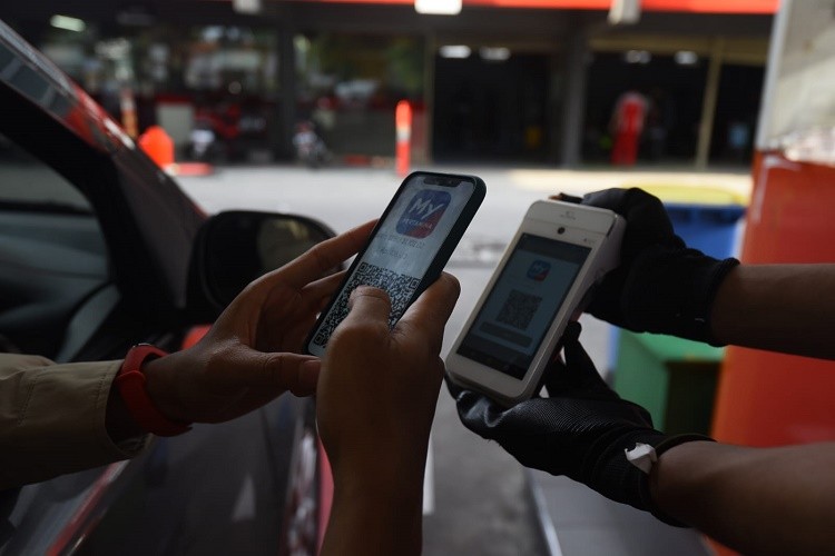 Urai Antrian di SPBU, Pertamina Minta Pemudik Bayar Pakai Skema Nontunai. (Foto:  Dok Pertamina)