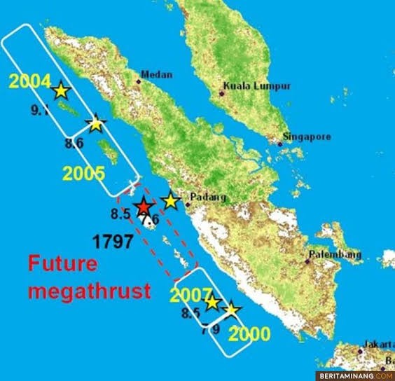Waspada, BMKG Sebut Kawasan Mentawai-Siberut Berpotensi Diguncang Gempa Besar M8,9. (Foto:  MNC Media)
