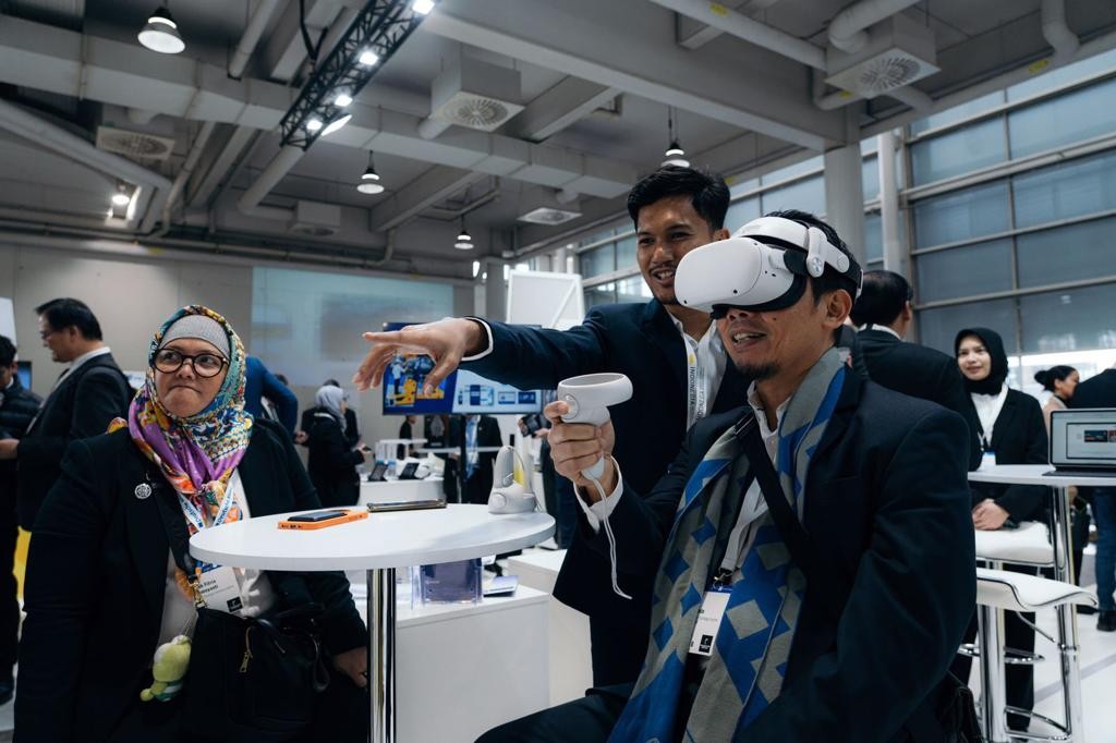 Peruri Pamerkan Teknologi Virtual Reality di Hannover Messe 2023 (FOTO:Dok Ist)