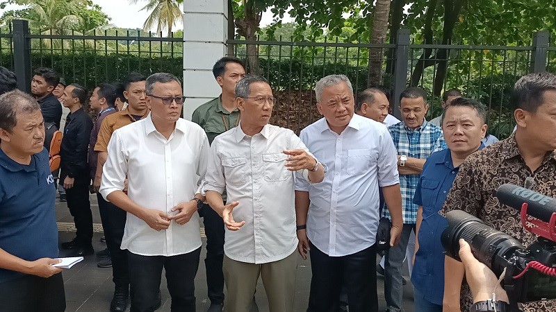 Jelang KTT ASEAN 2023, Heru Budi Mau Percantik Trotoar hingga Aspal Jalan (Foto MNC Media)