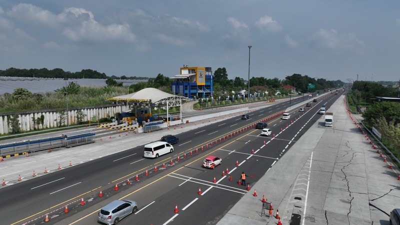 Arus Balik Terus Berjalan, Meningkat 45,63 Persen dari Lalin Normal (foto: MNC Media)