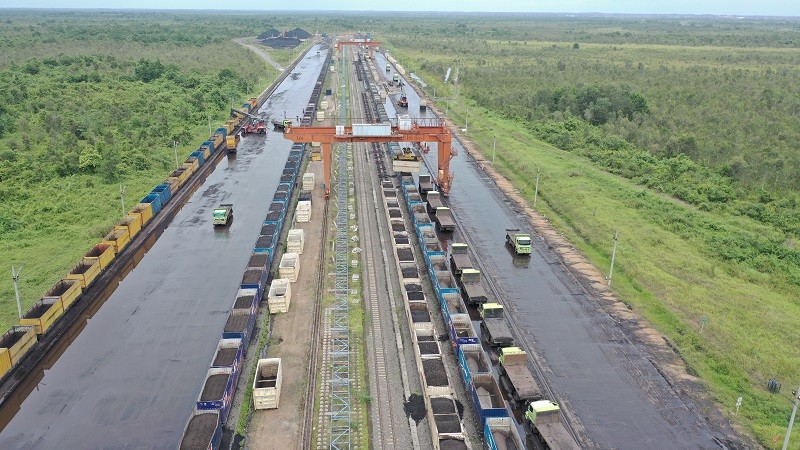 RMKE Fokus Rampungkan Private Hauling Road yang Ditargetkan Beroperasi 2024. (Foto MNC Media)