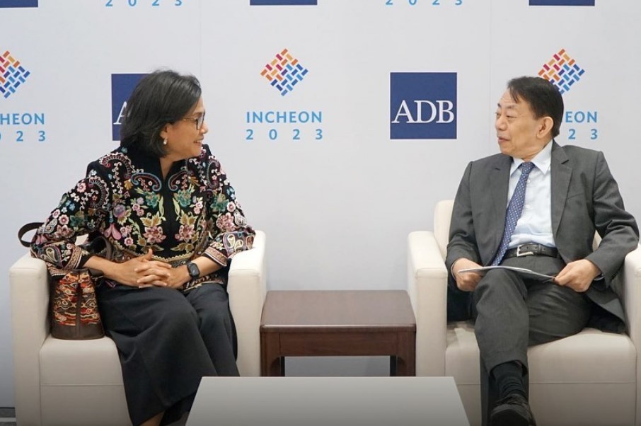 Sri Mulyani: Indonesia Sambut Baik ADB Jadi Bank Iklim di ASEAN. (Foto IG @smindrawati)