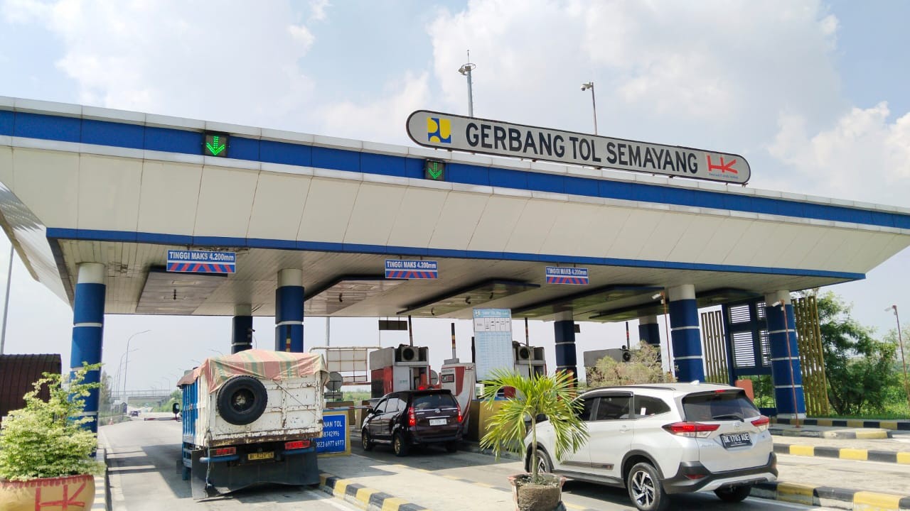 3 Juta Kendaraan Melintasi Jalan Tol Trans Sumatera Selama 16 Hari Periode Lebaran 2023. (Foto PT Hutama Karya)
