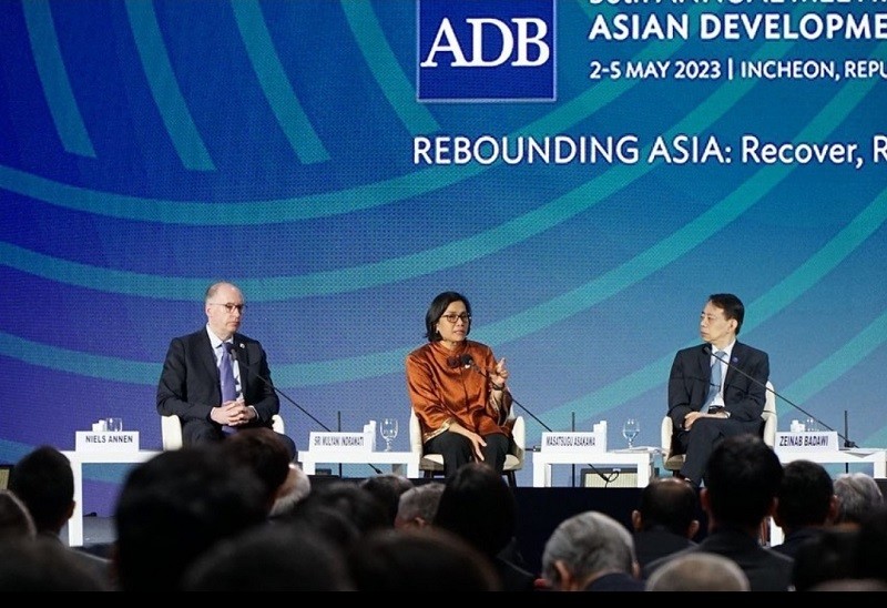 Sri Mulyani: Multilateralism Key to Post-Pandemic Economic Recovery in Asia. (Foto: MNC Media)