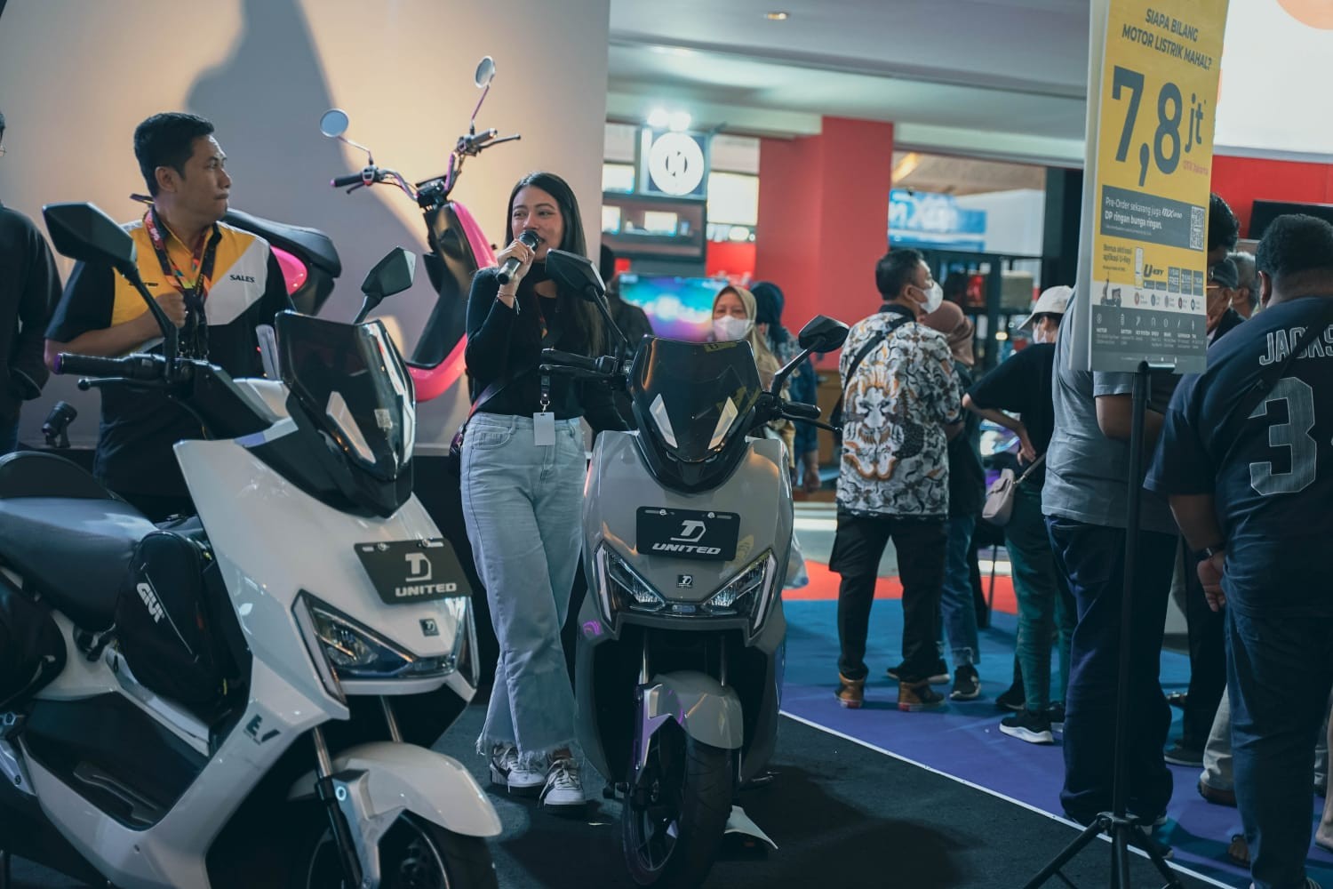Ada Subsidi Motor Listrik, Produsen United E-Motor Catat Penjualan 764 Unit. (Foto: MNC Media)