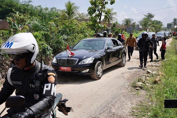 KemenPUPR: 50 Persen Jalan Kabupaten/Kota di Lampung Kondisinya Rusak. (Foto IG @erickthohir)