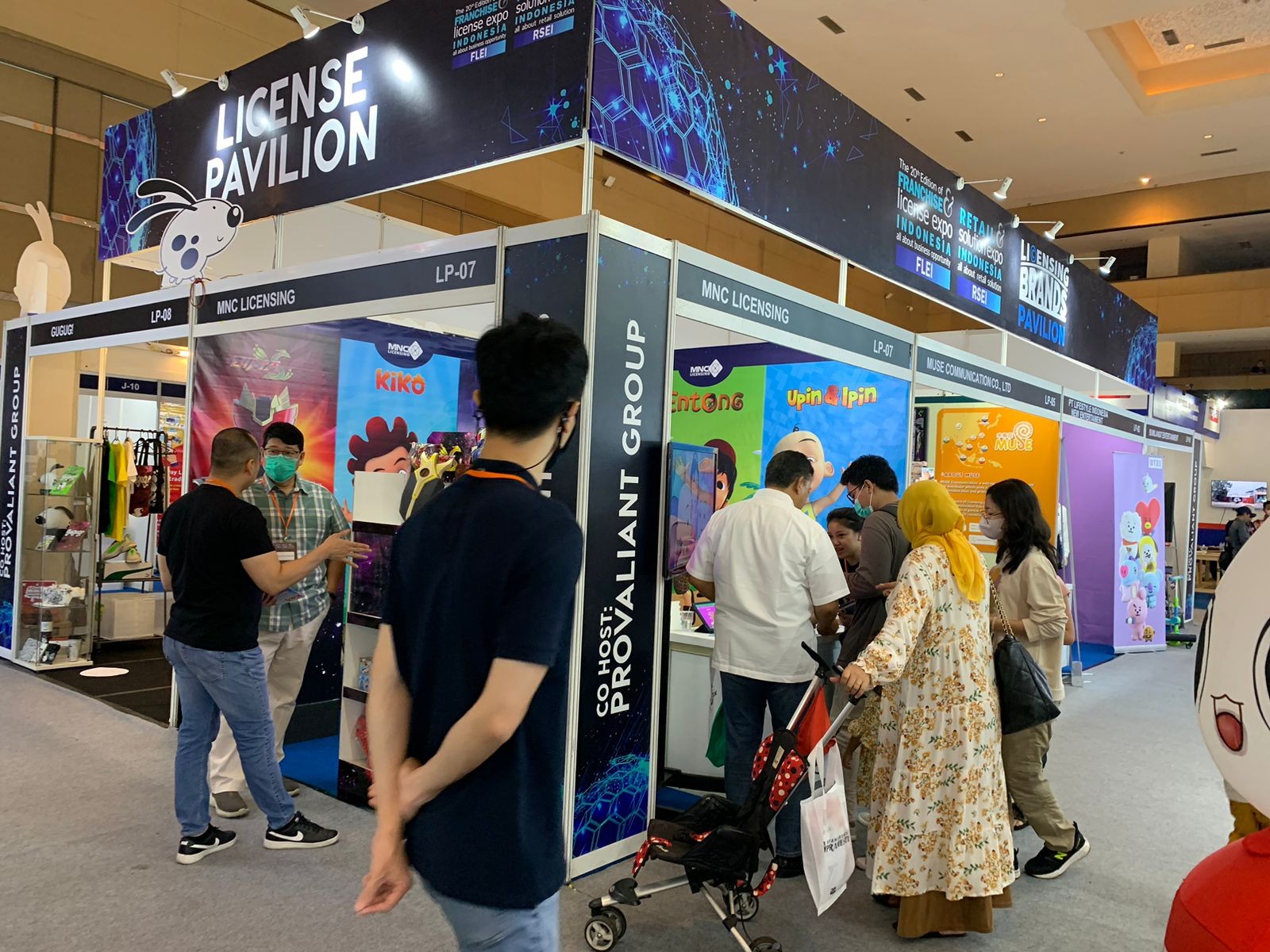 Hadir di FLEI Expo ke-20, Ini yang Disuguhkan MNC Licensing. (Foto: MNC Media)