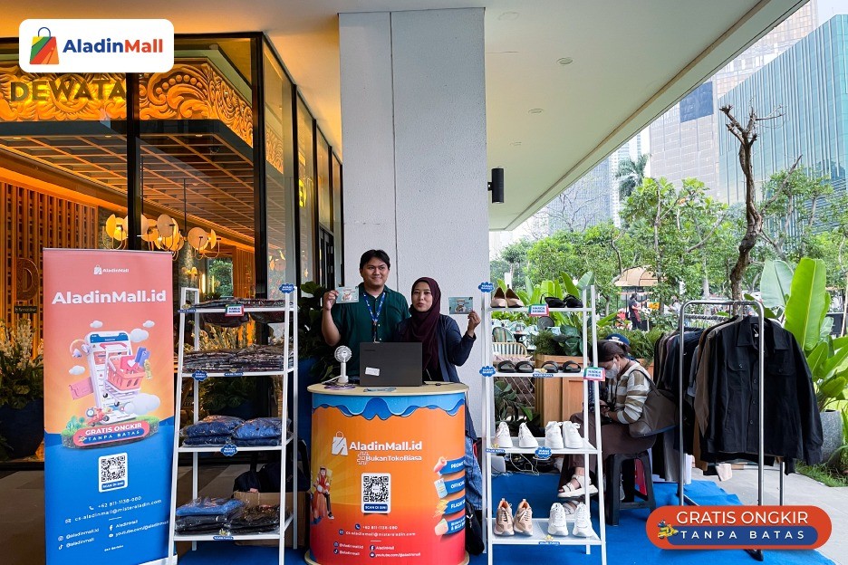 Fashion Show AladinMall Kembali Hadir di Anjungan Sarinah. (Foto: MNC Media)