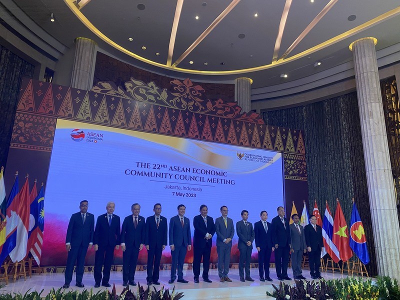Airlangga: Pertumbuhan Ekonomi ASEAN Belum Kebal dari Gejolak Global. (Foto: MNC Media)