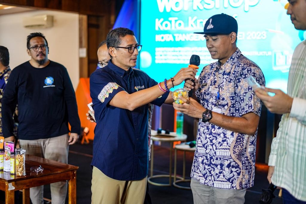 Tangerang Terpilih dalam Program Kota Kreatif Unggul di Kuliner dan Fesyen. (Foto: MNC Media)