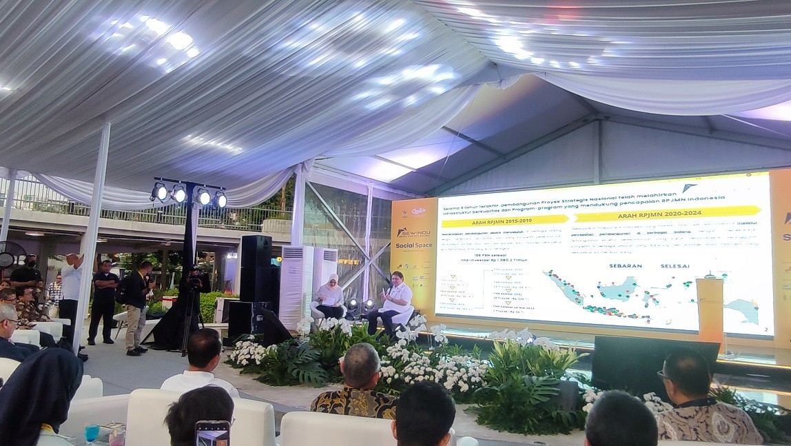 156 PSN Rampung Dibangun, Nilainya Tembus Rp1.080 Triliun. (Foto Iqbal Dwi/MPI)