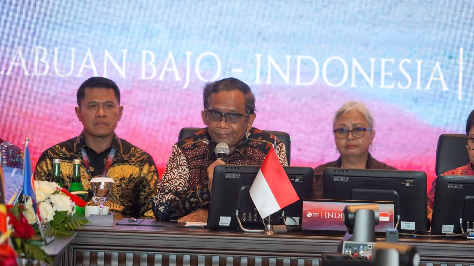 Mahfud MD Ajak Negara ASEAN Perangi Kejahatan Perdagangan Orang. (Foto: Kemenko Polhukam)