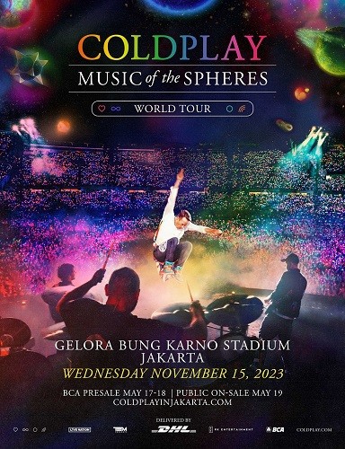 Intip Harga Tiket Konser Coldplay di Jakarta, Paling Mahal Rp11 Juta (FOTO:MNC Media)