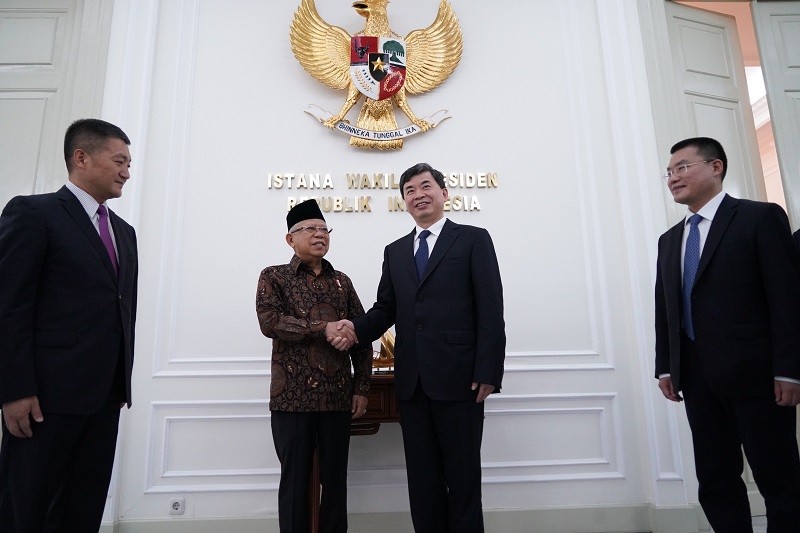 Bertemu Sekretaris Partai Komunis China, Wapres: Buka Lebih Lebar Pasar untuk Produk RI. (Foto: MNC Media)