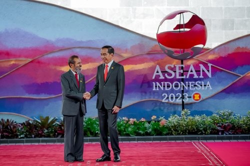 Diajak Ikut KTT ASEAN, Timor Leste: Terima Kasih Indonesia. (Foto: Dok ASEAN2023)