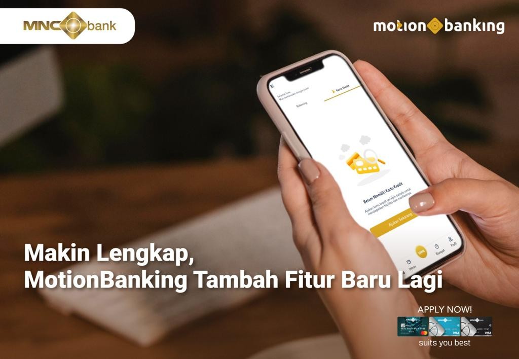 Makin Lengkap dan Canggih, MotionBanking Tambah Fitur Baru Lagi (FOTO:MNC Media)