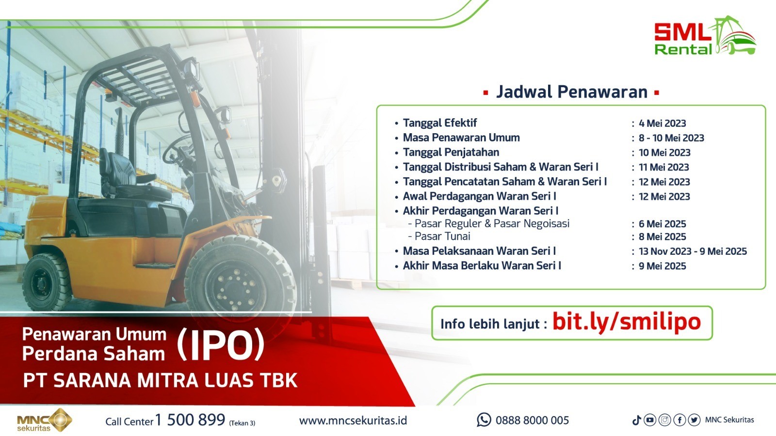 IPO Sarana Mitra (SMIL) Oversubscribed Bukti Kepercayaan Investor Tinggi (Foto: MNC Media)