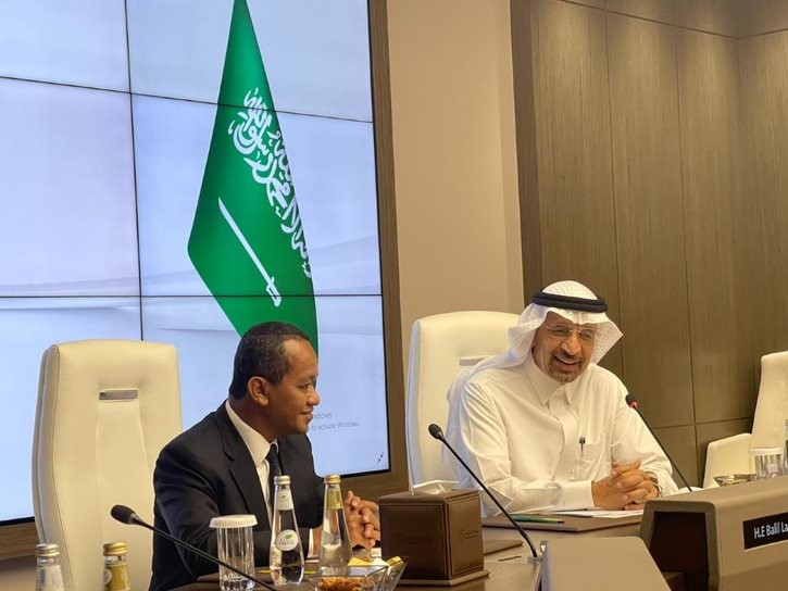 RI dan Arab Saudi Bahas Kerja Sama Energi Terbarukan dan Rumah Sakit. (Foto: MNC Media)