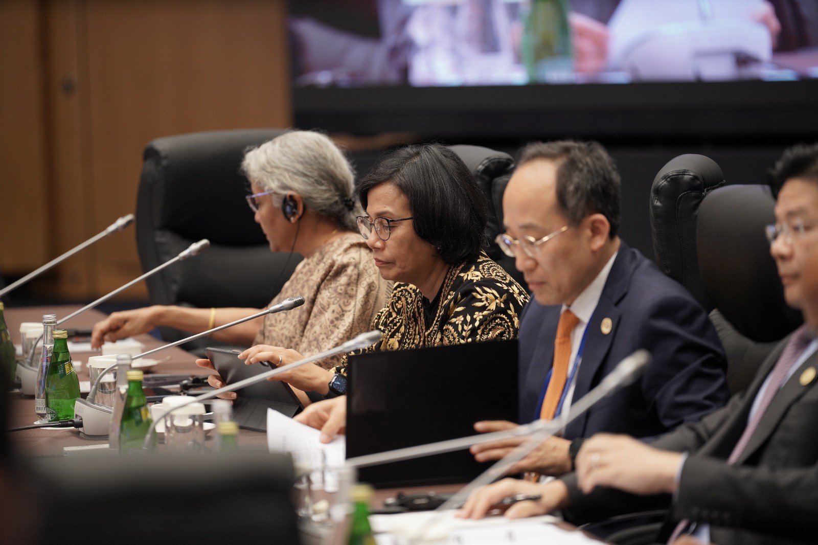 Hadiri Pertemuan Negara G7 di Jepang, Sri Mulyani Bahas Ini dengan Janet Yellen (Foto: MNC Media)