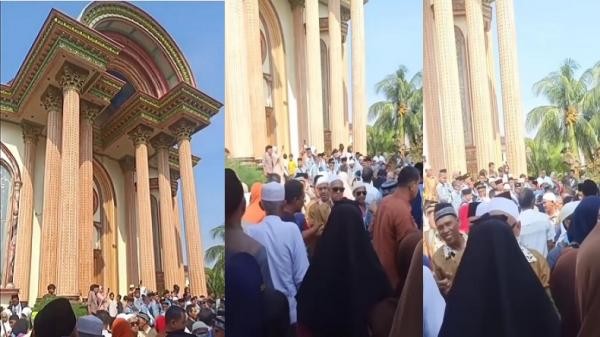 Sosok Sultan Bojong Koneng yang Janji Berangkatkan Umrah Gratis 1.000 Orang. (Foto: MNC Media)