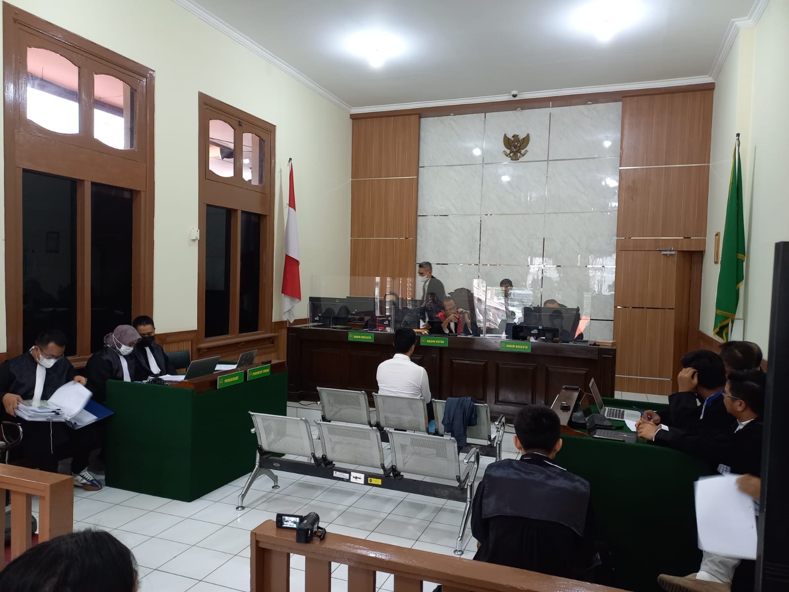 Eks Komisaris WTON Bantah Dekat dengan Sekretaris MA Terkait Suap Perkara. (Foto: Agung Bakti/MNC Media)
