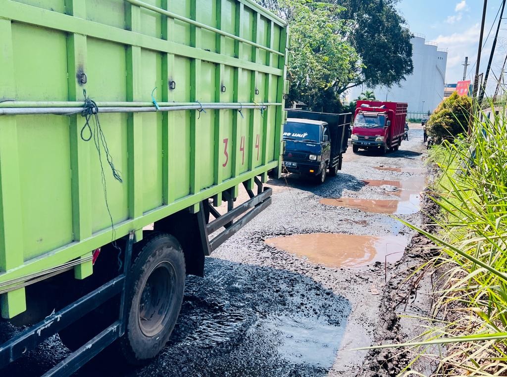 Berikut Jalur Blackspot saat Mudik Lebaran di Jalan Lintas Bojonegoro (FOTO:MNC Media)